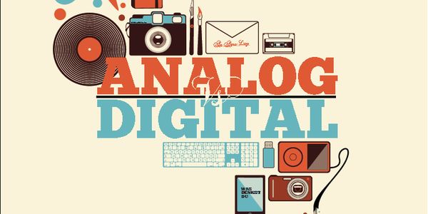 ilustrasi analog vs digital | linkedin.com