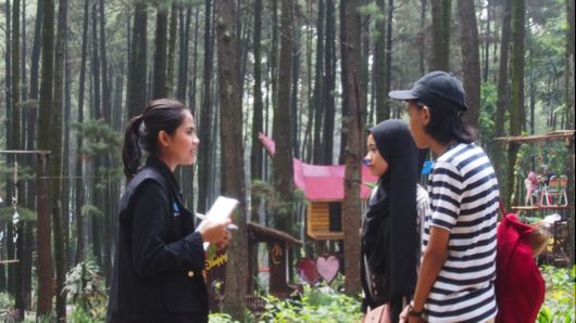 Pengunjung Objek wisata Gunung Pancar, Bogor (24/02/2019)/dokpri