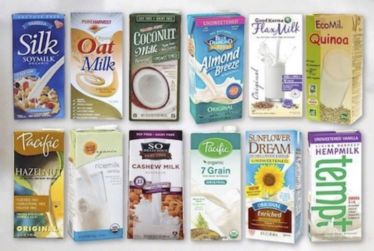 Berbagai Susu Nabati dalam Kemasan (freefromharm.com)