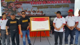 Penandatanganan komitmen bersama untuk mewujudkan Sumatera Barat bebas dari peredaran gelap dan penyalahgunaan kejahatan narkoba - Foto: dokumen pribadi