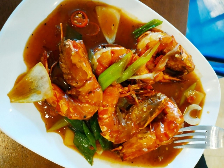 Spice Cola Prawn (sumber : penulis)