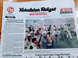 dokpri-liputan harian Kedaulatan Rakyat meliput Peringatan serangan Umum Jogjakarta, Minggu, 3 Maret 2019 (Dokpri)
