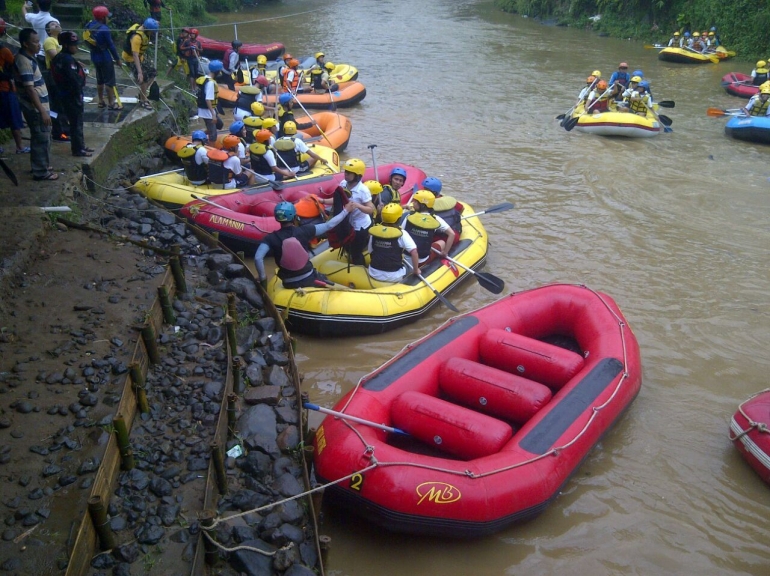 (sumber: pengelola rafting Alamanda)