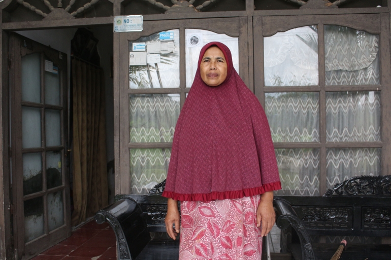Ibu Yuyuh (55), Pembuat Dodol di Desa Cibitung Kulon, Kecamatan Pamijahan/dokpri