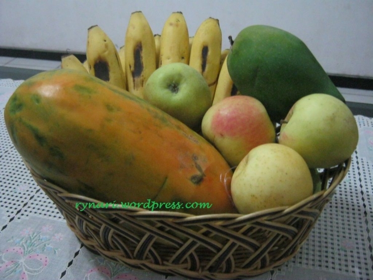 Pepaya, Mangga, Pisang,Apel Manalagi..Buah Lokal (dok pri)