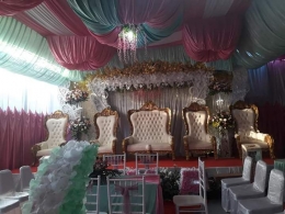 Dekorasi dari Z&Z Wedding Organizer di Kecamatan Pamijahan/dokpri