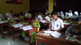 kegiatan belajar mngajar di SDN 2 Cidahu