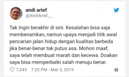 Sumber: twitter.com/AndiArief__