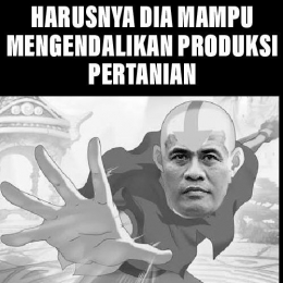 Pengendali pertanian (meme olah pribadi) 