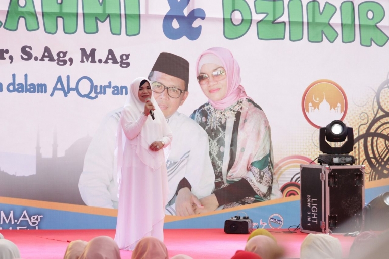 Silaturahmi dan Dzikir Keluarga Besar Nurdin Abdullah di Balla Lompoa Bantaeng (08/03/2019).