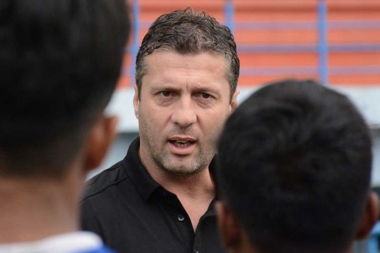 Pelatih Persib Bandung Miljan Radovic.(Persib.co.id) | kompas.com