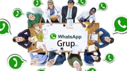 Ilustrasi Grup WhatsApp pekerjaan (Gambar diambil dari tribunnews.com)
