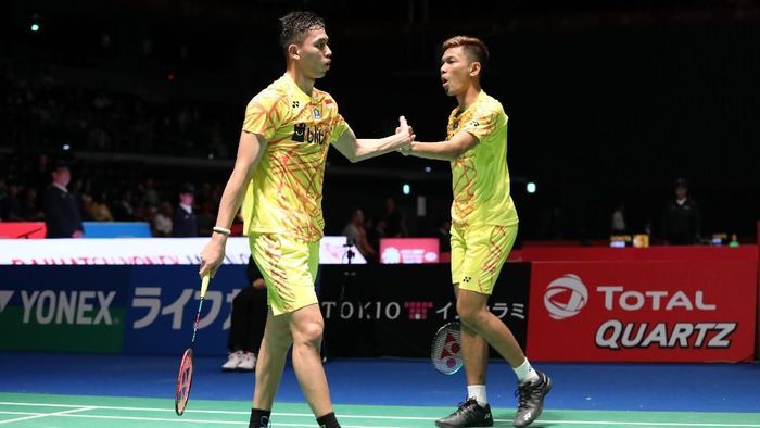 Muhammad Rian Ardianto dan Fajar Alfian @Badminton INA