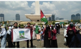 Aksi Kemanusiaan Bela Palestine - dokpri