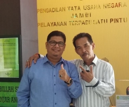 Fauzi dan Zamzami Rahman anggota DPRD Merangin periode 2014-2019