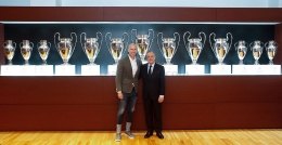 Zinedine Zidane dan Florentino Perez (situs resmi Real Madrid - realmadrid.com)