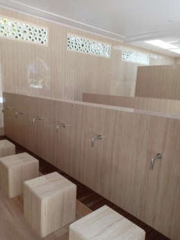 Tempat wudhu gaya modern (dok.pri)