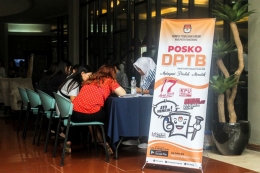 Posko DPTb (Daftar Pemilih Tambahan) di Universitas Pelita Harapan - dokpri