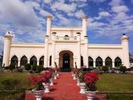 Istana Siak Tampak Depan (Dokpri)