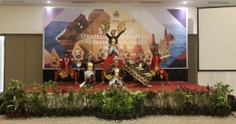 Atraksi kesenian dari Jawa Tengah | Dokpri