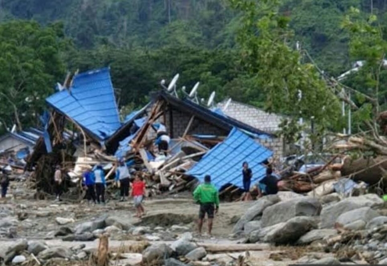 Pasca Banjir Bandang Sentani (Antara.com)