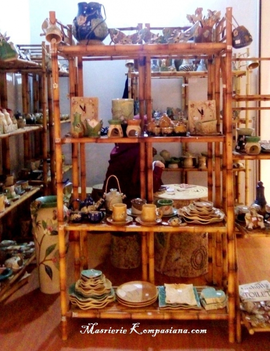 Keramik Craft ,Rupa Rupi Handicraft Market, Kota Bandung (Dokpri)