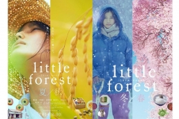 Poster film "Little Forest", kiri: "Summer/Autumn" (2014), kanan: "Winter/Spring" (2015) | imdb.com
