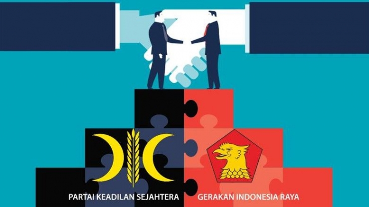 Ilustrasi Koalisi PKS dan Gerindra/Detik.com