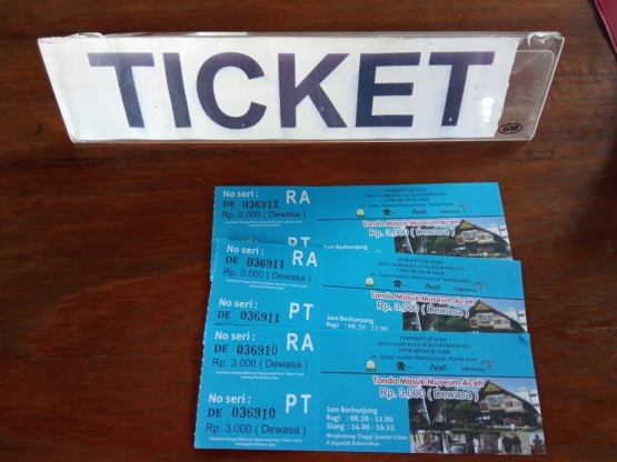 Ticket. Picture: @debys