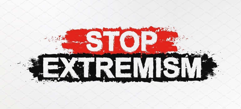 Stop Ektremisme ~ Sumber gambar: Liputan6