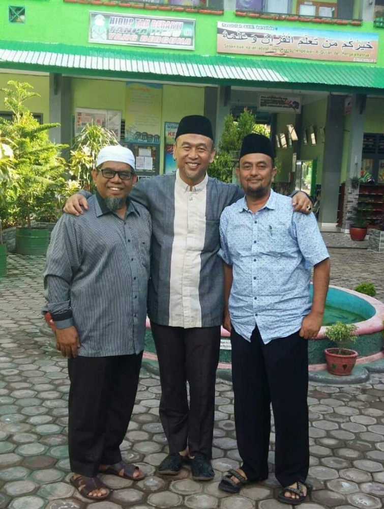 H Hamdani Nasution S.Pd DR Dani Hamdani M.Pd Dede Kusyana S.Pd (dokpri)