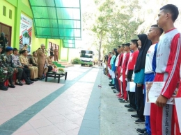 300 pelajar Bantaeng diseleksi menjadi Paskibraka (26/03/2019).