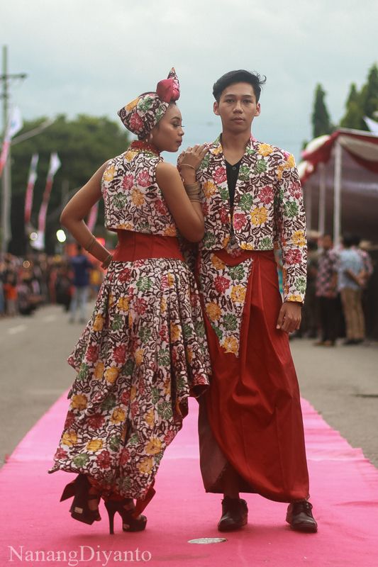 Batik Enjang Pelangi (dokpri)