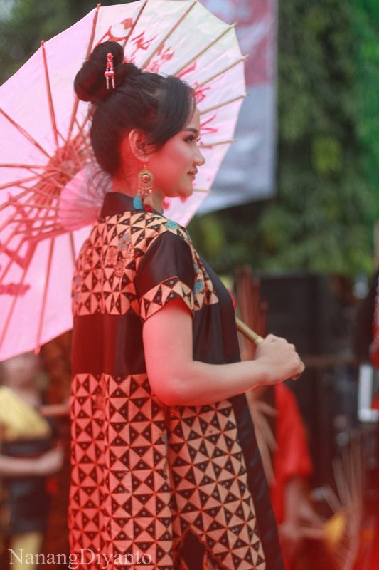 Batik busana Thionghoa (dokpri)