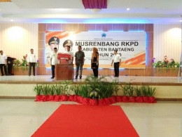 Wabup Bantaeng hadir pada Musrenbang RKPD tahun 2020 tingkat Kabupaten Bantaeng. Dokpri
