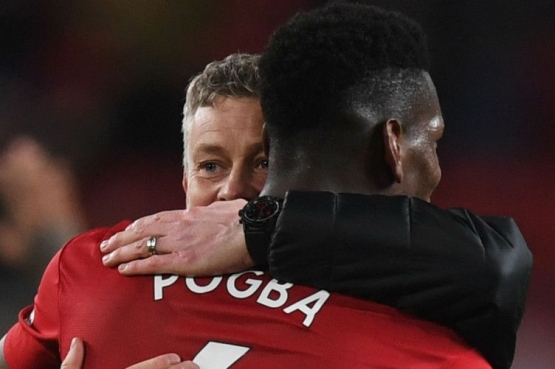 Paul Pogba yang menjadi pesakitan di bawah Mourinho, tampil impresif setelah diasuh Ole. | GettyImages/Michael Regan