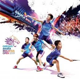 Poster Malaysia Open| twitter @celcom