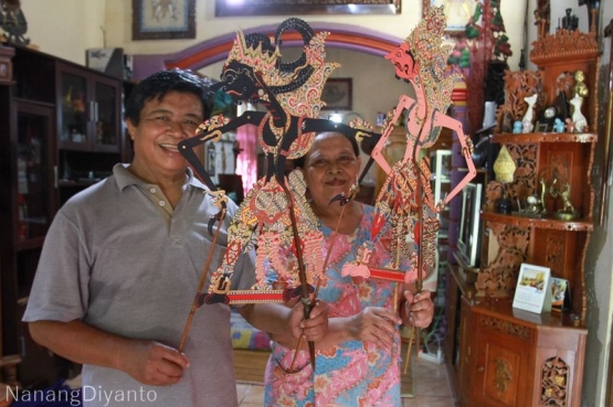 Bersama istri, seni telah menghidupkannya | dokpri