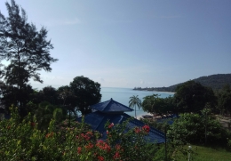Salah satu destinasi pariwisata di Bangka yakni Tanjung Pesona Sungailiat (ft. Rustian) 
