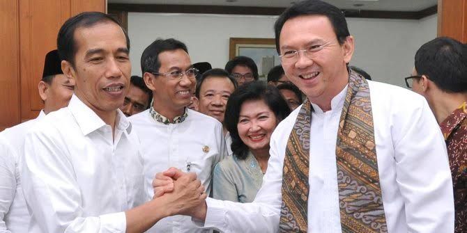 Jokowi dan Ahok/sumber foto: merdeka.com