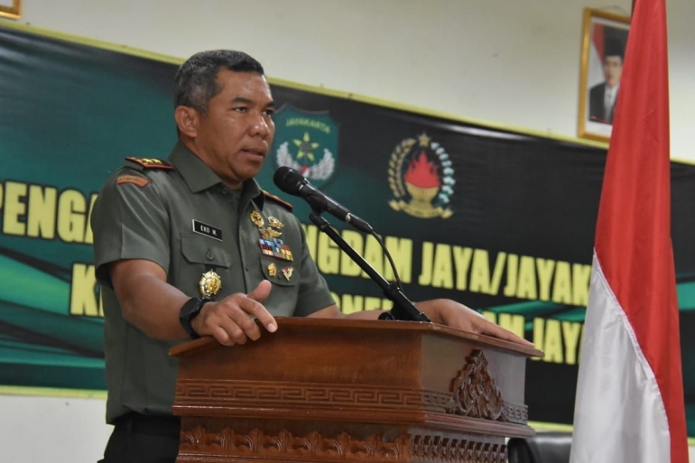 Pangdam Jaya Mayjen TNI Eko Margiyono