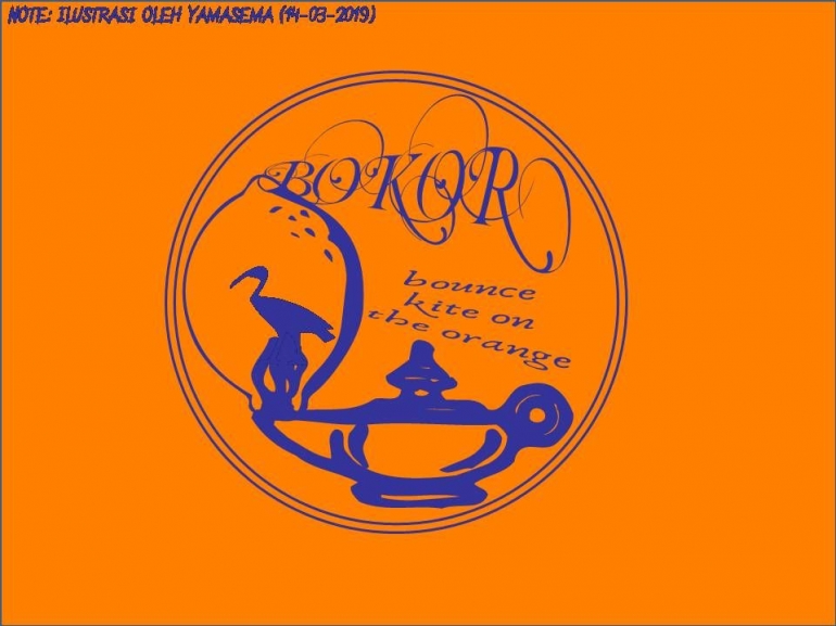 BOKOR - Bounce Kite Orange