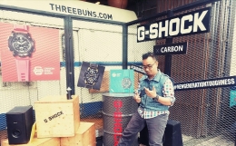 Deskripsi : G-Shock X Carbon membuat saya sebagai fans Casio ingin melihatnya I Sumber Foto : dokpri