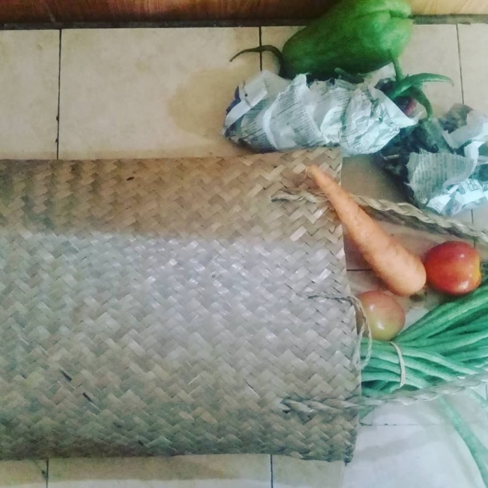 Kantong Belanja dari Purun (Dok.Pribadi)