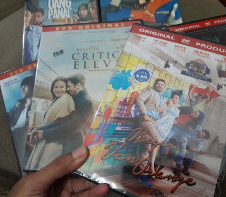 Aku menemukan DVD Film Indonesia yang bagus (dokpri)