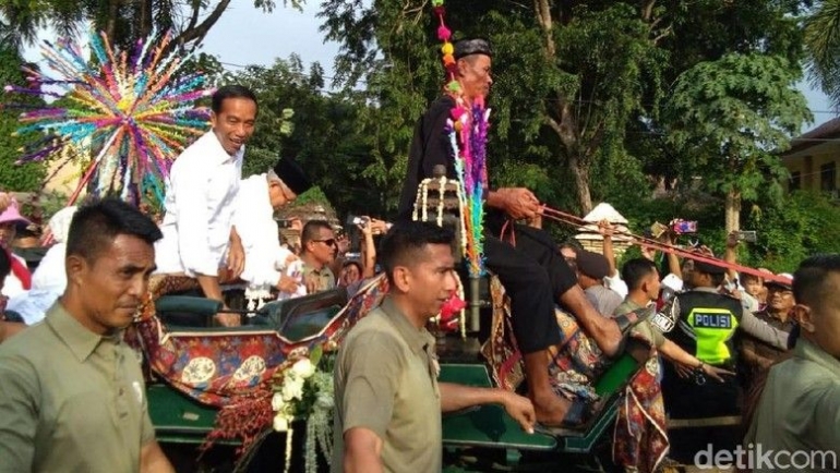 Karnaval Jokowi di Tangerang. Detiknews