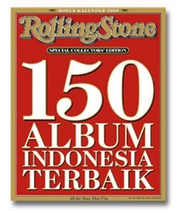 Cover Majalah Rolling Stone Edisi 150 Album Indonesia Terbaik (Foto : bejotech.blogspot.com)
