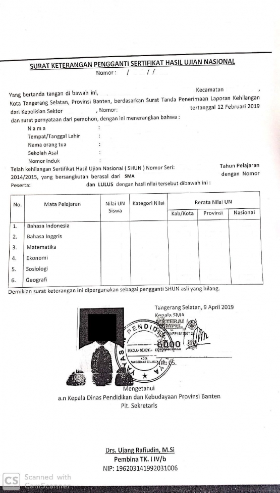 Cara Mengurus Ijazah dan SHUN Sekolah Asli yang Hilang ...