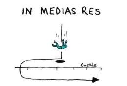 Ilustrasi teknik In Media Res