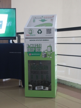 Dropbox E-wasted yang dipergunakan untuk menyimpan sampah elektronik